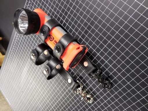 Inverted Flashlight Holder Samples