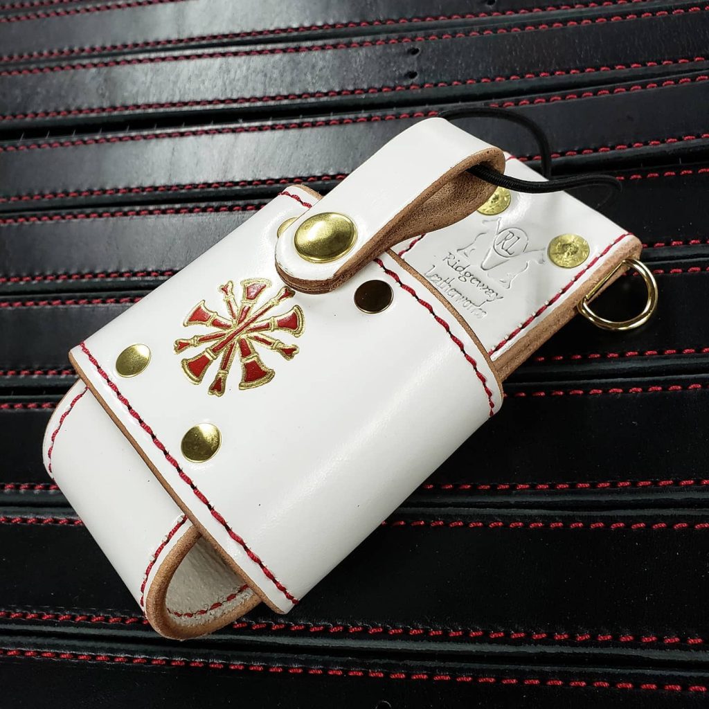 Shield Wallets Leder-Set Für Funkgeräte – Inkl. Halter, Gurt & Anti-Sway Band Für Feuerwehr & Einsatz